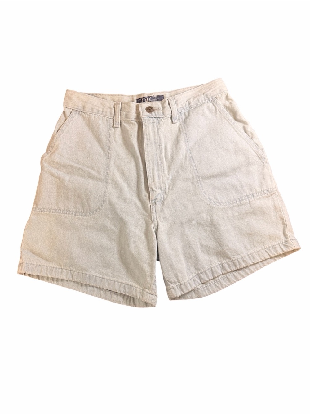 Wrangler - vintage Jean shorts - High-Rise - light Jean wash - no size tag